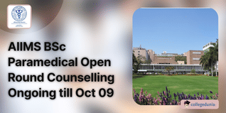 AIIMS BSc Paramedical Open Round Counselling Ongoing till Oct 09; Check Details Here